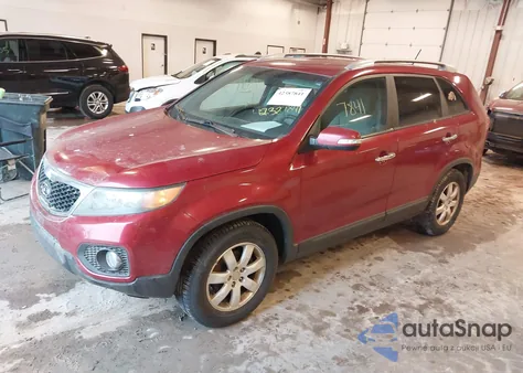 2011 Kia Sorento Lx from USA, damaged, VIN 5XYKT3A18BG045788